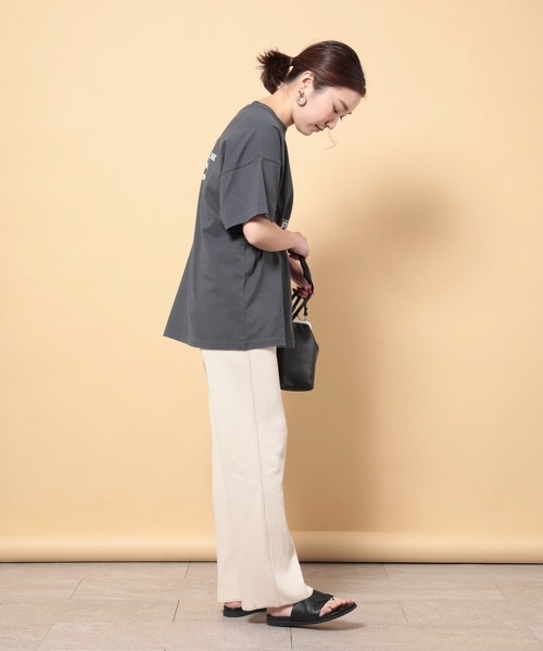 FREAK'S STORE（フリークスストア）の「リブイージーパンツ（その他パンツ・レディース・ブラック/ナチュラル/ブラウン・マルチサイズ）」の21枚目の写真