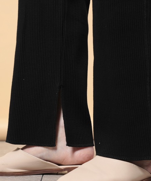 FREAK'S STORE（フリークスストア）の「リブイージーパンツ（その他パンツ・レディース・ブラック/ナチュラル/ブラウン・マルチサイズ）」の20枚目の写真