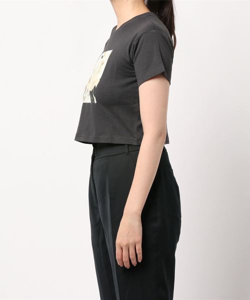 LOWRYS FARM(ローリーズファーム)の「【KIDS】フォトBIGTEESS 892702(Tシャツ/カットソー・キッズ・チャコールグレー/アイボリー/オフホワイト・MEDIUM/LARGE/X-LARGE)」の6枚目の写真