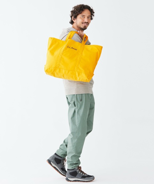 L.L.Bean（エルエルビーン）の「グローサリー・トート（トートバッグ・レディース・ネイビー/ダークオリーブ/アイボリー/グレー/ベージュ/ブラック/ライトグレー/ブラウン/インディゴブルー/スカイブルー/オレンジ・ONE SIZE）」の13枚目の写真