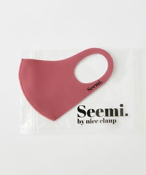 one after another NICE CLAUP（ワンアフターアナザーナイスクラップ）の「Seemi.マスク（マスク・レディース・ピンク/サーモンピンク/スモークピンク/ピンク系その他・FREE）」の3枚目の写真