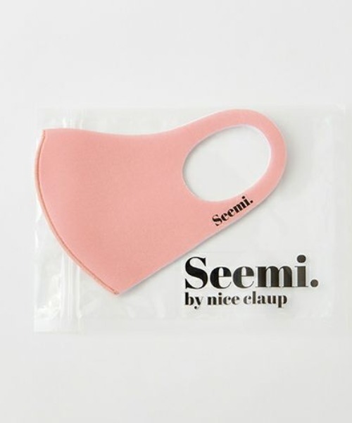 one after another NICE CLAUP（ワンアフターアナザーナイスクラップ）の「Seemi.マスク（マスク・レディース・ピンク/サーモンピンク/スモークピンク/ピンク系その他・FREE）」の4枚目の写真