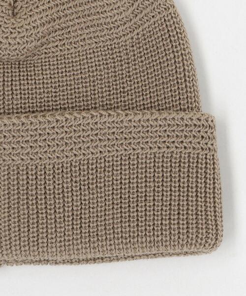 Nine Tailor（ナインテイラー）の「N/TAILOR CUEZ WATCH（ニットキャップ/ビーニー・メンズ・ホワイト/ブラック/ベージュ・FREE）」の5枚目の写真