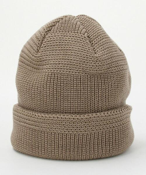 Nine Tailor（ナインテイラー）の「N/TAILOR CUEZ WATCH（ニットキャップ/ビーニー・メンズ・ホワイト/ブラック/ベージュ・FREE）」の6枚目の写真