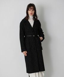 LOVELESS | シルクネップ コクーン コート(チェスターコート)