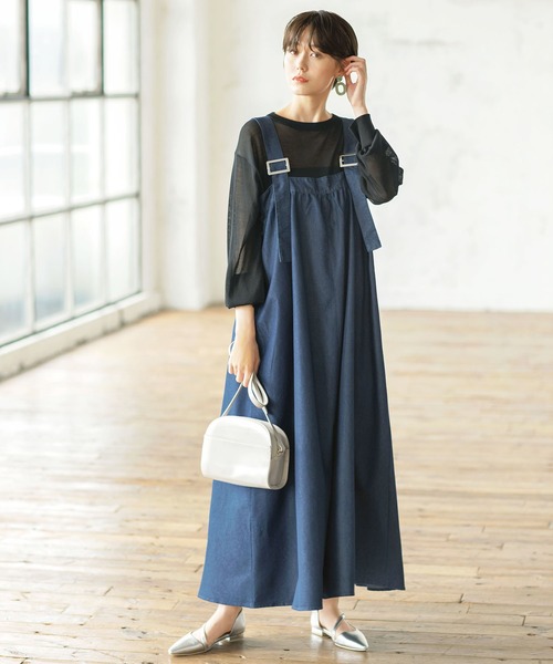 GeeRA(ジーラ)の「シアーニットプルオーバー(ニット/セーター・レディース・ブラック/ライトベージュ/グリーン・XX-LARGE/MEDIUM/LARGE/X-LARGE/SMALL)」の11枚目の写真