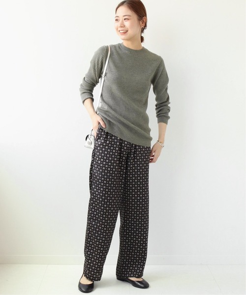 JOURNAL STANDARD relume(ジャーナルスタンダード レリューム)の「CASHFEELクルーネックプルオーバー◆(ニット/セーター・レディース・カーキ/ピンク/ピンク系その他/ベージュ/アイボリー・FREE)」の6枚目の写真