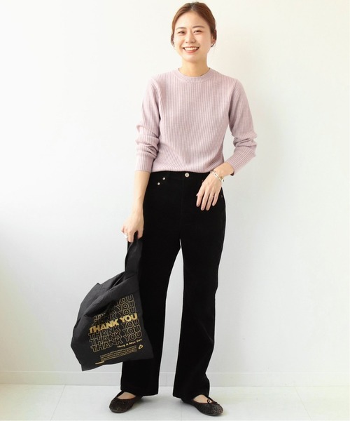 JOURNAL STANDARD relume(ジャーナルスタンダード レリューム)の「CASHFEELクルーネックプルオーバー◆(ニット/セーター・レディース・カーキ/ピンク/ピンク系その他/ベージュ/アイボリー・FREE)」の12枚目の写真