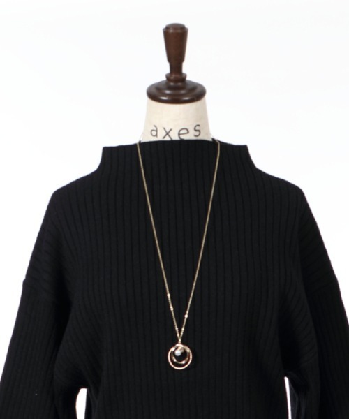 axes femme（アクシーズファム）の「ＮＣ付ボリューム袖ニット（ニット/セーター・レディース・グレー/ブルー/ブラック・MEDIUM）」の7枚目の写真