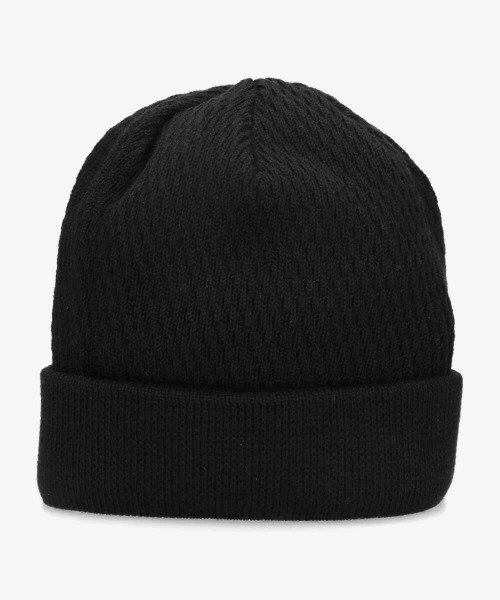 OVERRIDE(オーバーライド)の「【OVERRIDE】HONEYCOMB WATCH SI BLEND / 【オーバーライド】ハニカム ワッチ(ニットキャップ/ビーニー・メンズ・ホワイト/ブラック/レッド・57~59cm)」の3枚目の写真