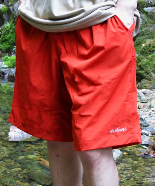 WILD THINGS（ワイルドシングス）の「【WILDTHINGS / ワイルドシングス】BASE SHORTS ベースショーツ（その他パンツ・メンズ・ブラック/グレー/ピンク/ブルー/ベージュ/オリーブ/オレンジ/グリーン/グリーン系その他/テラコッタ/レオパード/グリーン系カモフラージュ/パープル/ターコイズブルー・L/M/S/XL）」の12枚目の写真