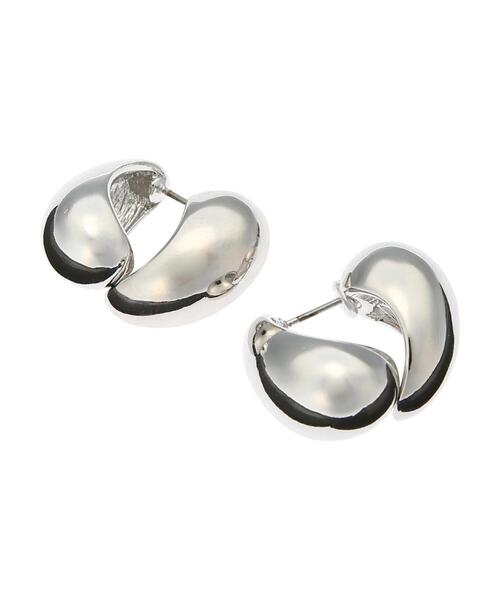 CRAFT STANDARD BOUTIQUE（クラフトスタンダードブティック）の「ボリュームキャッチピアス　＊（ピアス（両耳用）・レディース・シルバー/ゴールド・FREE）」の4枚目の写真