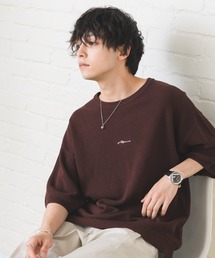 Alpinus | Alpinus - moss stitch Loose summer knit / 鹿の子編みルーズサマーニット(Tシャツ/カットソー)