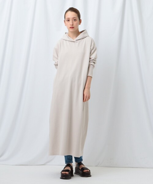 コットンパーカーワンピース ワンピース Indivi インディヴィ のファッション ワンピース セール Web限定