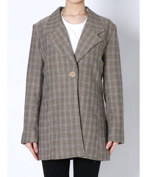 EMODA ジャケット EMODA ジャケット テーラードジャケット ショートクロップ