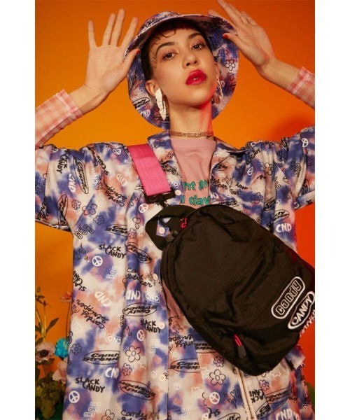 Candy Stripper（キャンディストリッパー）の「SPLENDID CANDY TIE DYE バケットハット（ハット・レディース・オレンジ/ブルー・FREE）」の4枚目の写真