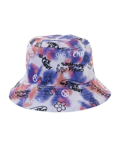 Candy Stripper（キャンディストリッパー）の「SPLENDID CANDY TIE DYE バケットハット（ハット・レディース・オレンジ/ブルー・FREE）」の8枚目の写真