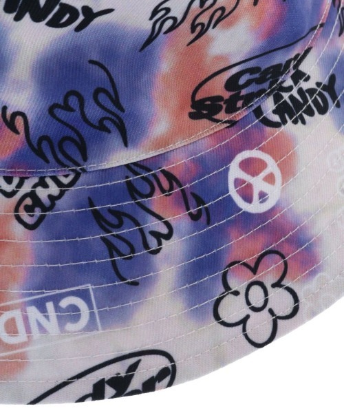 Candy Stripper（キャンディストリッパー）の「SPLENDID CANDY TIE DYE バケットハット（ハット・レディース・オレンジ/ブルー・FREE）」の9枚目の写真
