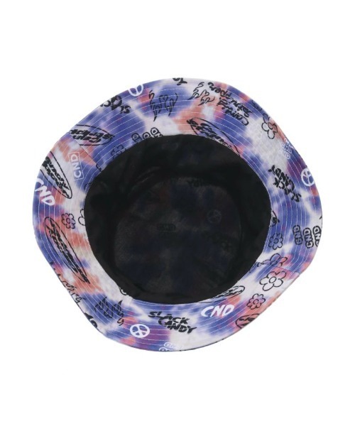 Candy Stripper（キャンディストリッパー）の「SPLENDID CANDY TIE DYE バケットハット（ハット・レディース・オレンジ/ブルー・FREE）」の6枚目の写真