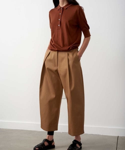 STUDIO NICHOLSON（スタジオニコルソン）の「STUDIO NICHOLSON　GRETA（その他パンツ・レディース・オレンジ系その他・SMALL）」の6枚目の写真