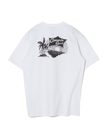 CONVERSE STARS | スーベニア風ビーチイラストTシャツ(Tシャツ/カットソー)