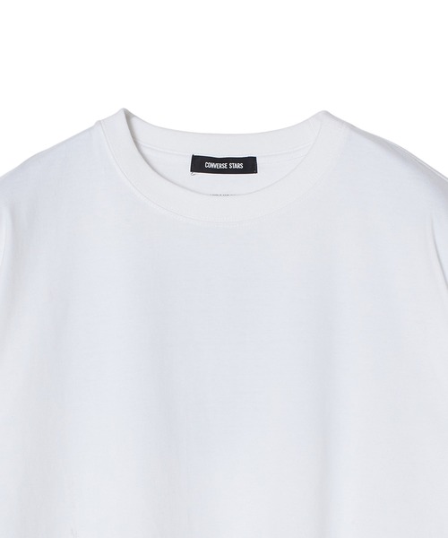 CONVERSE STARS(コンバーススターズ)の「スーベニア風ビーチイラストTシャツ(Tシャツ/カットソー・メンズ・ホワイト/ブラック・LARGE/MEDIUM)」の5枚目の写真