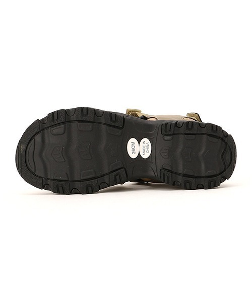 COMME CA ISM（コムサイズム）の「テープサンダル（サンダル・メンズ・ブラック/ベージュ・26cm/27cm）」の4枚目の写真