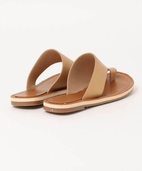 Cheek（チーク）の「【オンライン限定】トングフラットサンダル（サンダル・レディース・ブラック/ベージュ・MEDIUM/SMALL/LARGE）」の3枚目の写真