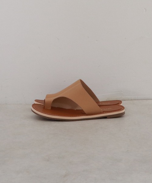 Cheek（チーク）の「【オンライン限定】トングフラットサンダル（サンダル・レディース・ブラック/ベージュ・MEDIUM/SMALL/LARGE）」の11枚目の写真
