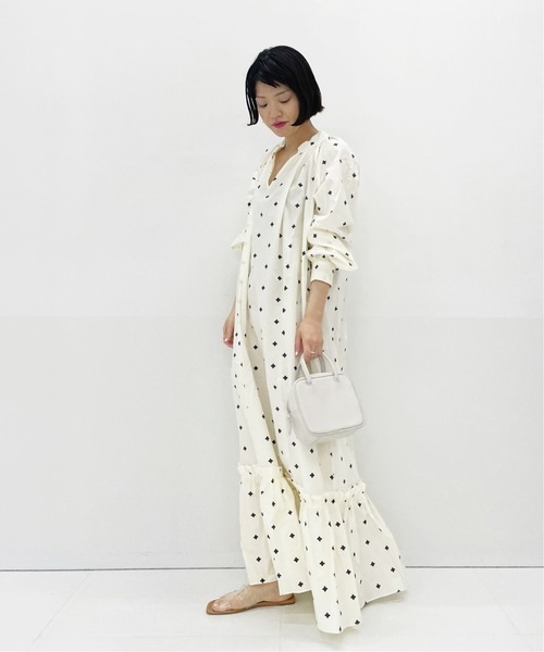 EDIT. FOR LULU（エディットフォールル）の「【BY MALENE BIRGER/バイ マレーネ ビルガー】 フラワードレス（ワンピース・レディース・ホワイト・34）」の8枚目の写真