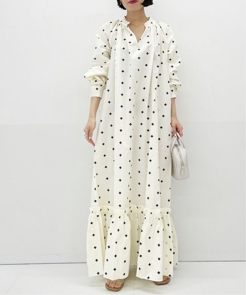 EDIT. FOR LULU（エディットフォールル）の「【BY MALENE BIRGER/バイ マレーネ ビルガー】 フラワードレス（ワンピース・レディース・ホワイト・34）」の7枚目の写真