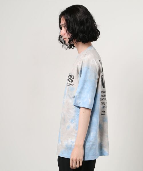 ８(eight)（エイト）の「タイダイ染め半袖ビッグＴシャツ（Tシャツ/カットソー・メンズ・グリーン系その他/ブルー系その他/ブラック系その他・MEDIUM/LARGE）」の5枚目の写真