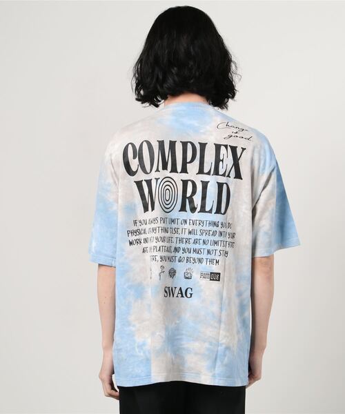 ８(eight)（エイト）の「タイダイ染め半袖ビッグＴシャツ（Tシャツ/カットソー・メンズ・グリーン系その他/ブルー系その他/ブラック系その他・MEDIUM/LARGE）」の7枚目の写真