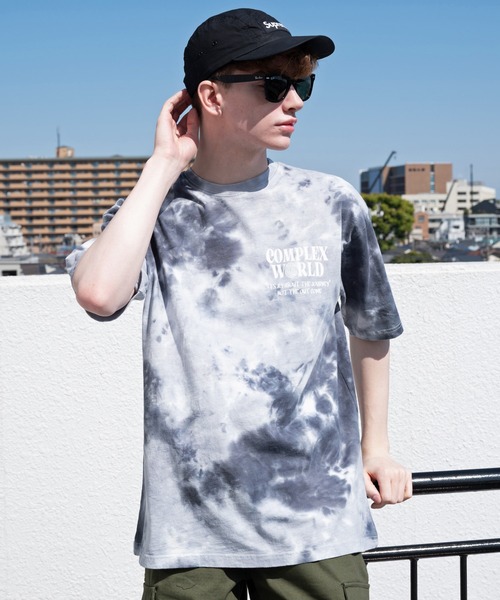 ８(eight)（エイト）の「タイダイ染め半袖ビッグＴシャツ（Tシャツ/カットソー・メンズ・グリーン系その他/ブルー系その他/ブラック系その他・MEDIUM/LARGE）」の8枚目の写真