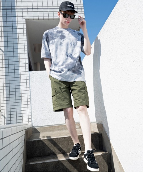 ８(eight)（エイト）の「タイダイ染め半袖ビッグＴシャツ（Tシャツ/カットソー・メンズ・グリーン系その他/ブルー系その他/ブラック系その他・MEDIUM/LARGE）」の12枚目の写真