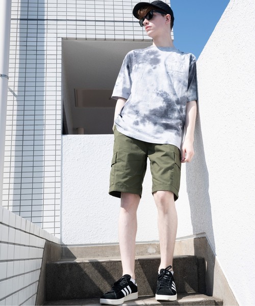 ８(eight)（エイト）の「タイダイ染め半袖ビッグＴシャツ（Tシャツ/カットソー・メンズ・グリーン系その他/ブルー系その他/ブラック系その他・MEDIUM/LARGE）」の17枚目の写真