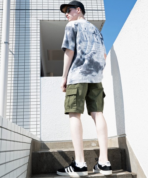 ８(eight)（エイト）の「タイダイ染め半袖ビッグＴシャツ（Tシャツ/カットソー・メンズ・グリーン系その他/ブルー系その他/ブラック系その他・MEDIUM/LARGE）」の19枚目の写真