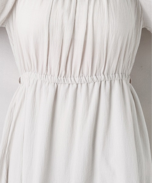 OLIVE des OLIVE（オリーブデオリーブ）の「ティアードワンピース（ワンピース・レディース・ライトグレー/ブラック×ホワイト/ホワイト系その他/ピンク系その他・FREE）」の6枚目の写真