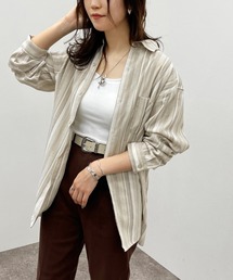 apres jour mignon | アソートストライプシャツ 【ZOZOTOWN限定アイテム】(シャツ/ブラウス)
