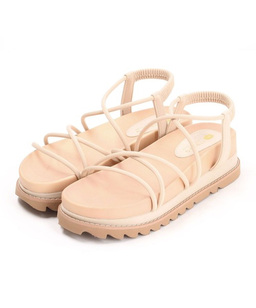 179/WG（イチナナキュウダブルジー）の「クロスコードサンダル（サンダル・レディース・ベージュ/グリーン/ブラック・LARGE/MEDIUM）」の13枚目の写真