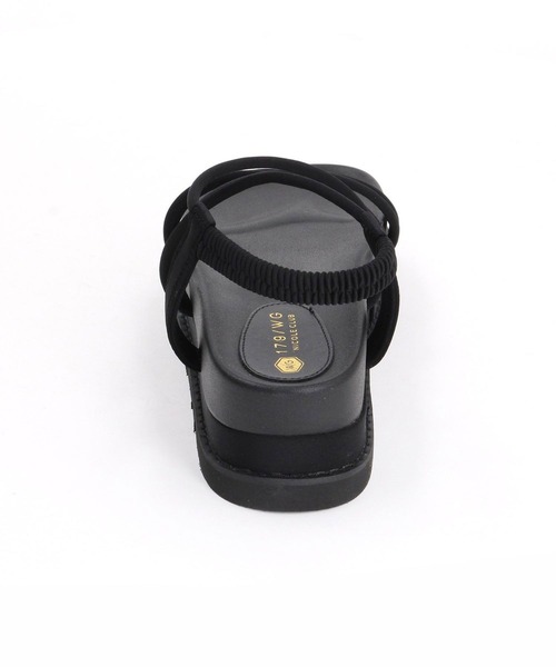 179/WG（イチナナキュウダブルジー）の「クロスコードサンダル（サンダル・レディース・ベージュ/グリーン/ブラック・LARGE/MEDIUM）」の17枚目の写真