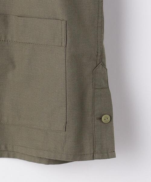 green label relaxing（グリーンレーベルリラクシング）の「OLT ★ [ GLR/ lab ] ブッチャー 半袖 シャツ（シャツ/ブラウス・メンズ・モカ/ライム/オレンジ系その他・MEDIUM/LARGE/X-LARGE/SMALL）」の13枚目の写真