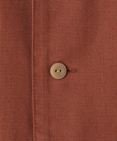 green label relaxing（グリーンレーベルリラクシング）の「OLT ★ [ GLR/ lab ] ブッチャー 半袖 シャツ（シャツ/ブラウス・メンズ・モカ/ライム/オレンジ系その他・MEDIUM/LARGE/X-LARGE/SMALL）」の16枚目の写真