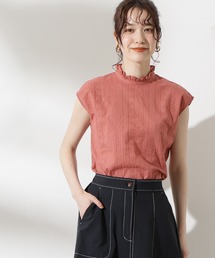 N.（N. Natural Beauty Basic） | ◆コットンレースノースリーブブラウス(シャツ/ブラウス)