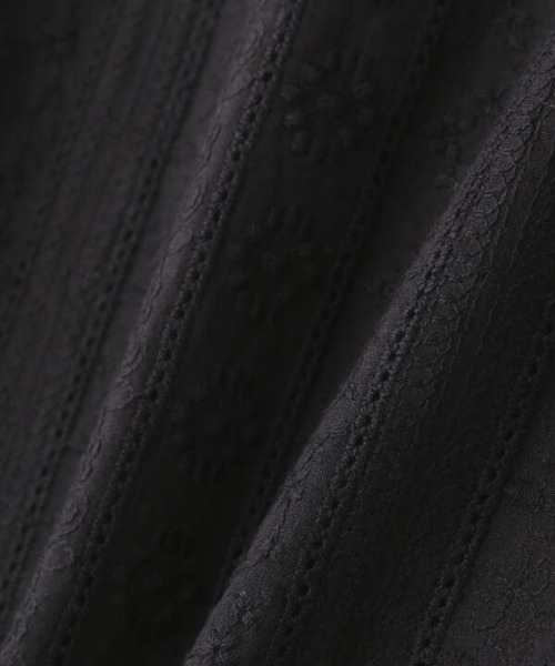 N.（N. Natural Beauty Basic）（エヌエヌナチュラルビューティーベーシック）の「◆コットンレースノースリーブブラウス（シャツ/ブラウス・レディース・ブラック/オフホワイト/オレンジ・MEDIUM）」の20枚目の写真