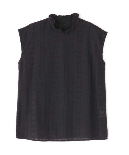 N.（N. Natural Beauty Basic）（エヌエヌナチュラルビューティーベーシック）の「◆コットンレースノースリーブブラウス（シャツ/ブラウス・レディース・ブラック/オフホワイト/オレンジ・MEDIUM）」の19枚目の写真