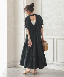 KOBE LETTUCE | バックオープンティアードワンピース(ワンピース)