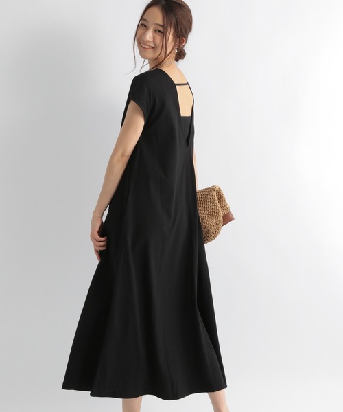 Andemiu(アンデミュウ)の「バックシャンカットワンピース951578(ワンピース・レディース・ブラック/イエロー/ダークグリーン・FREE)」の10枚目の写真