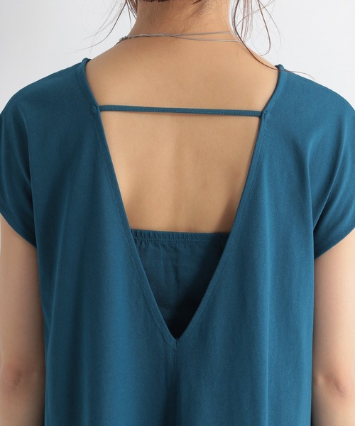 Andemiu(アンデミュウ)の「バックシャンカットワンピース951578(ワンピース・レディース・ブラック/イエロー/ダークグリーン・FREE)」の17枚目の写真