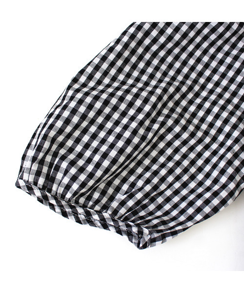 MODE ROBE（モードローブ）の「ギンガムチェックロングワンピース（ワンピース・レディース・チェック・FREE）」の16枚目の写真